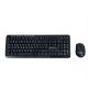 Εικόνα της Πληκτρολόγιο-Ποντίκι Lamtech Wireless (GR) Black LAM114321