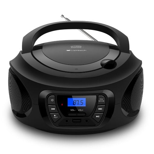 Εικόνα της Lamtech Multi-Function Boombox με Bluetooth & Ραδιόφωνο Black LAM112518
