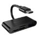 Εικόνα της Card Reader Lamtech USB-C Black LAM112457
