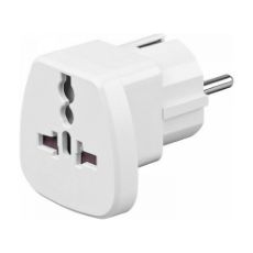 Εικόνα της Αντάπτορας Πρίζας Lamtech Universal Λευκό LAM113294