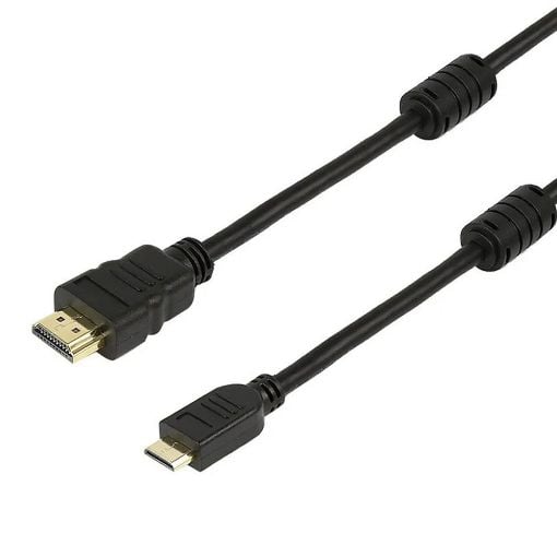 Εικόνα της Καλώδιο Powertech Mini HDMI Male to HDMI Male 5m Black CAB-H013