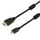 Εικόνα της Καλώδιο Powertech Mini HDMI Male to HDMI Male 5m Black CAB-H013