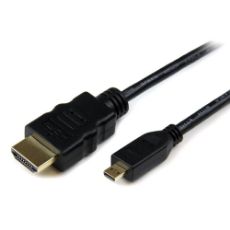 Εικόνα της Καλώδιο Powertech Micro HDMI Male to HDMI Male 1.5m Black CAB-H007