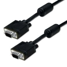 Εικόνα της Καλώδιο Powertech VGA Male to VGA Male 1.5m Black CAB-G003