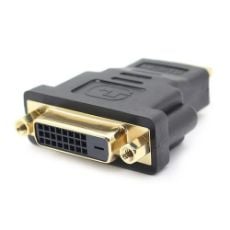 Εικόνα της Adapter Powertech HDMI Male to DVI-D Female Black CAB-H028