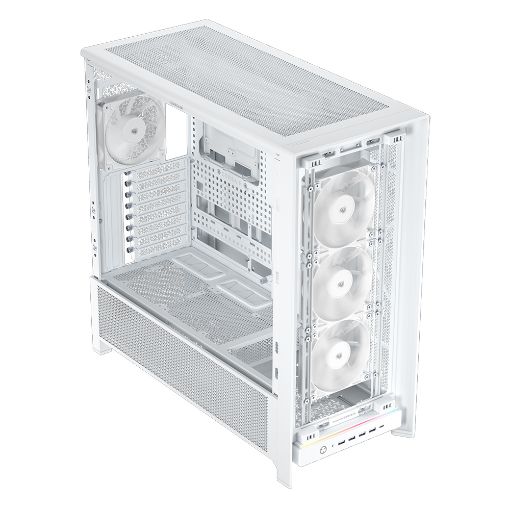 Εικόνα της Corsair Frame 5000D RS High-Airflow Mid-Tower Tempered Glass White CC-9011308-WW