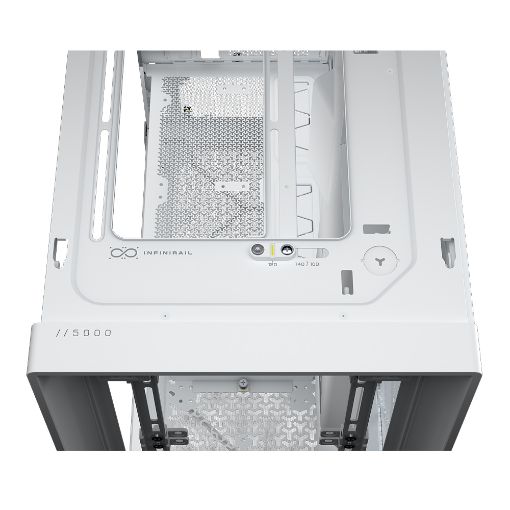 Εικόνα της Corsair Frame 5000D RS High-Airflow Mid-Tower Tempered Glass White CC-9011308-WW