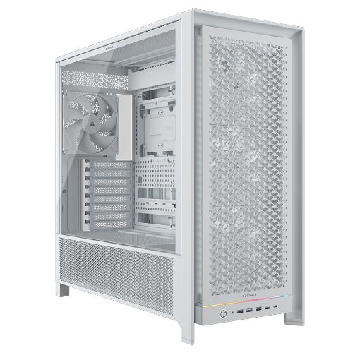 Εικόνα της Corsair Frame 5000D RS High-Airflow Mid-Tower Tempered Glass White CC-9011308-WW