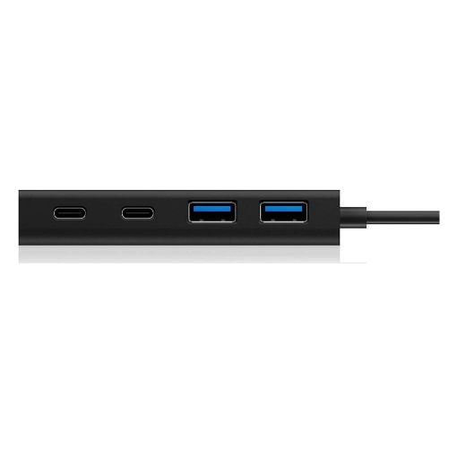 Εικόνα της RaidSonic Icy Box USB Hub USB-A to 4-Port USB-A/USB-C Black IB-HUB1426-U3