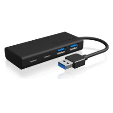 Εικόνα της RaidSonic Icy Box USB Hub USB-A to 4-Port USB-A/USB-C Black IB-HUB1426-U3