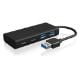 Εικόνα της RaidSonic Icy Box USB Hub USB-A to 4-Port USB-A/USB-C Black IB-HUB1426-U3