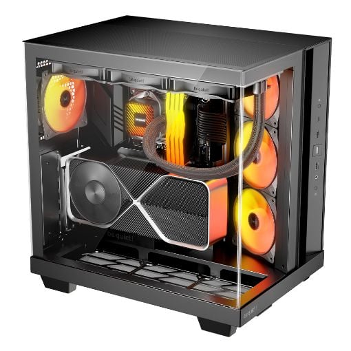Εικόνα της Be Quiet! Light Base 500 LX Tempered Glass Black BGW85
