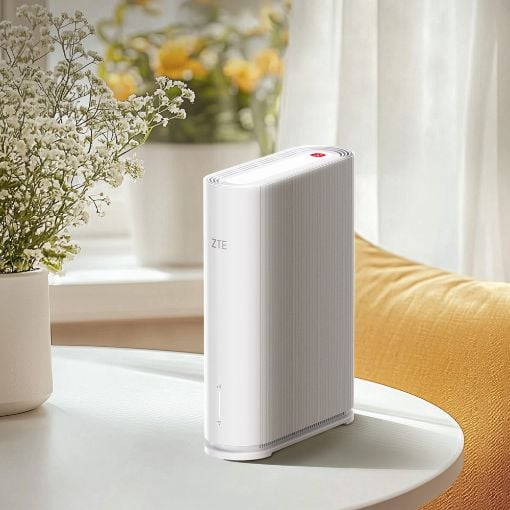 Εικόνα της Router ZTE G5TS AX1500 5G Indoor CPE Dual-Band Gigabit WiFi 6 White