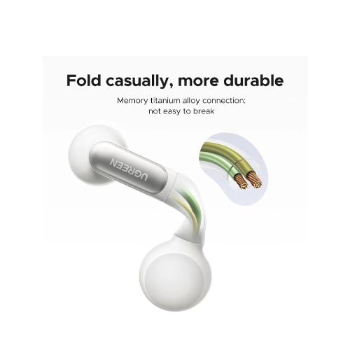Εικόνα της True Wireless Earphones Ugreen WS210 HiTune S5 Bluetooth White 45761