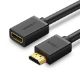 Εικόνα της Καλώδιο Ugreen HD107 HDMI Male to HDMI Female 3m Black 10145