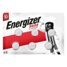 Εικόνα της Μπαταρίες Λιθίου Energizer CR2032 3V 6τμχ