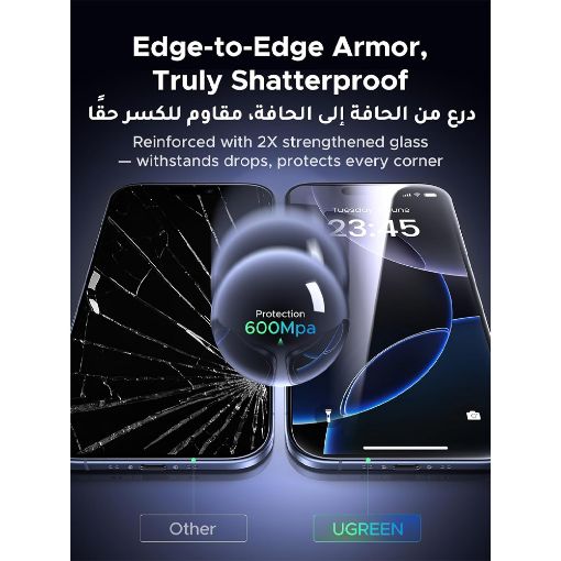 Εικόνα της Tempered Glass Ugreen SP1154 for iPhone 17 Air 2τμχ 95606