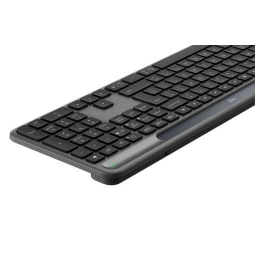 Εικόνα της Πληκτρολόγιο Logitech K980 Signature Slim Solar+ for Business Wireless Graphite (US) 920-013779