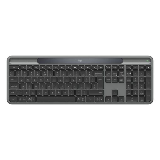 Εικόνα της Πληκτρολόγιο Logitech K980 Signature Slim Solar+ for Business Wireless Graphite (US) 920-013779
