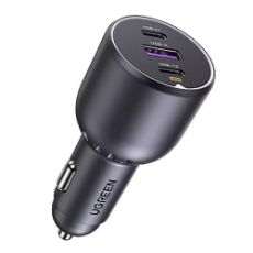 Εικόνα της Φορτιστής Αυτοκινήτου Ugreen EC705  Dual USB-C & USB-A 130W Gray 35025