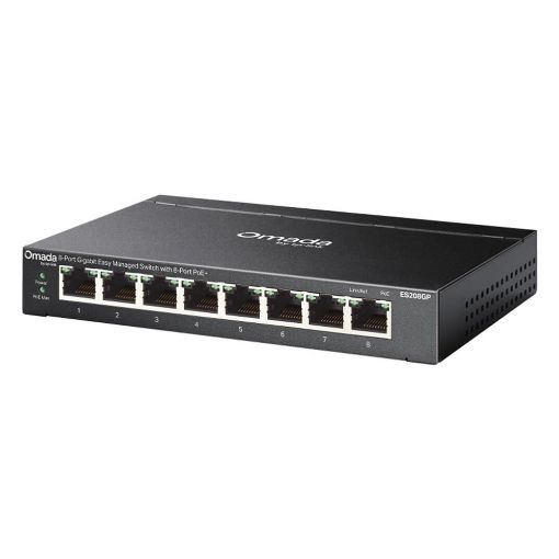 Εικόνα της Switch TP-Link Omada ES208GP 8-Port Gigabit Managed PoE+