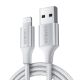 Εικόνα της Καλώδιο Ugreen US199 USB-A to Lightning 1.5m Silver 60162
