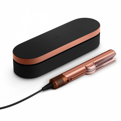 Εικόνα της Ισιωτικό Ψαλίδι Μαλλιών Dyson Airstrait HT01 Amber Silk/Pink Champagne Gift Pack 143343-01