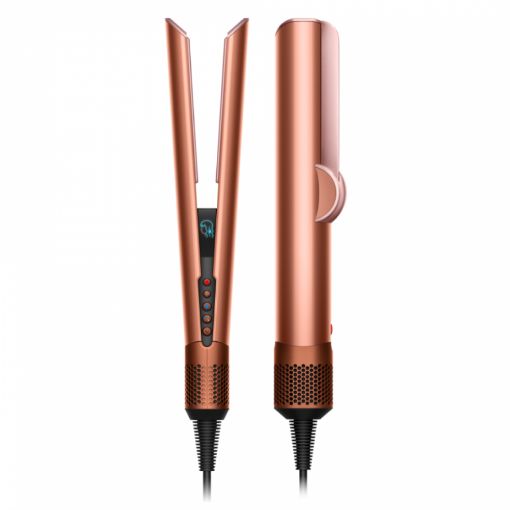 Εικόνα της Ισιωτικό Ψαλίδι Μαλλιών Dyson Airstrait HT01 Amber Silk/Pink Champagne Gift Pack 143343-01