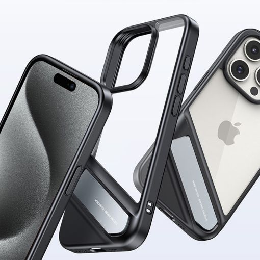 Εικόνα της Θήκη Smartphone Ugreen LP737 with Stand for iPhone 15 Black 25404