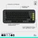Εικόνα της Πληκτρολόγιο-Ποντίκι Logitech Pop Icon Combo Bluetooth Graphite/Green 920-013140