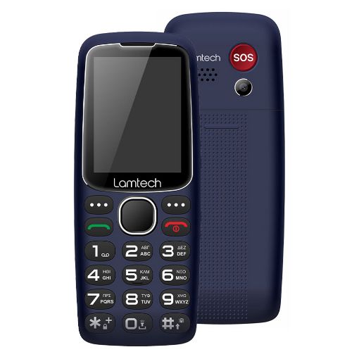 Εικόνα της Κινητό Τηλέφωνο Lamtech Tiny L II 2.4" Dual SIM GR Blue LAM113140