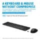 Εικόνα της Πληκτρολόγιο-Ποντίκι HP 655 Wireless (GR) Black 4R009UT