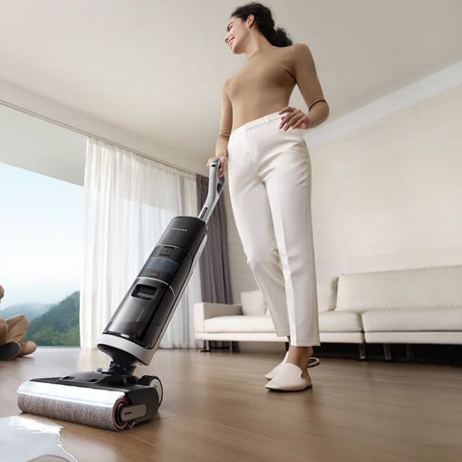 Εικόνα της Επαναφορτιζόμενη Σκούπα Stick Dreame Wet & Dry H14 Pro 400W Black/Silver HHR31A