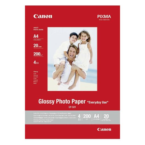 Εικόνα της Φωτογραφικό Χαρτί Canon GP-501 A4 Glossy 200g/m² 100 Φύλλα 0775B001