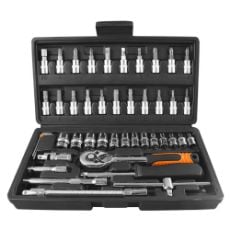 Εικόνα της Σετ Καστάνια και Καρυδάκια Shind 1/4'' 46τμχ 31513