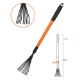 Εικόνα της Τηλεσκοπική Τσουγκράνα Shind 77-111cm Black/Orange 94704