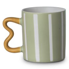 Εικόνα της Κούπα Estia Jazz Lines Κεραμική 450ml Ανοιχτό Πράσινο 07-35143