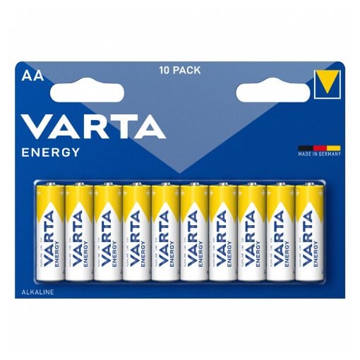 Εικόνα της Αλκαλικές Μπαταρίες AA 1.5V Varta Energy 10 Τεμ 4106229491
