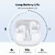 Εικόνα της True Wireless Earbuds Ugreen EchoBuds HiTune T6 Magic In-Ear Bluetooth White 55137