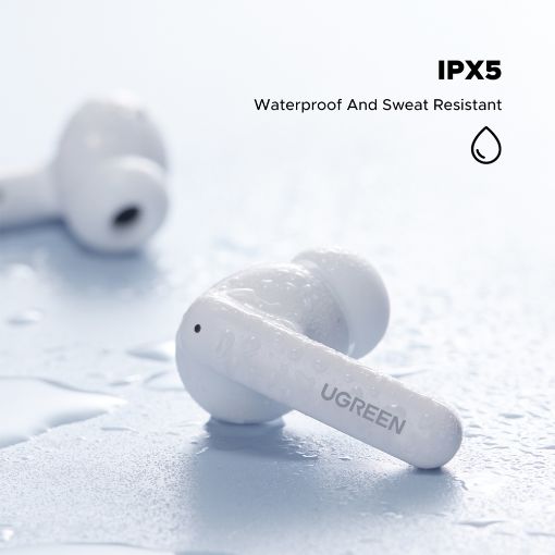 Εικόνα της True Wireless Earbuds Ugreen EchoBuds HiTune T6 Magic In-Ear Bluetooth White 55137