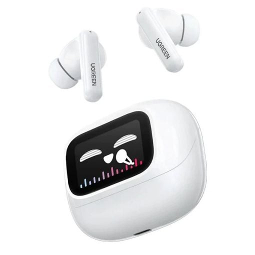 Εικόνα της True Wireless Earbuds Ugreen EchoBuds HiTune T6 Magic In-Ear Bluetooth White 55137