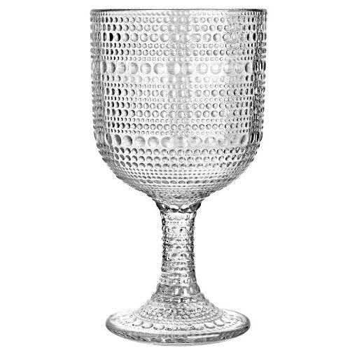Εικόνα της Ποτήρι Κρασιού Estia Dots Γυάλινο 375ml 07-35785