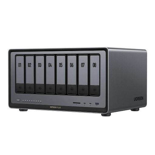 Εικόνα της Nas Tower Ugreen DXP8800 Plus 8-Bay 8GB Grey 35127B