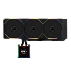 Εικόνα της Lian Li Hydroshift II LCD-S 360TL RGB Fans Black G89.GHS2LCDS36TB.00