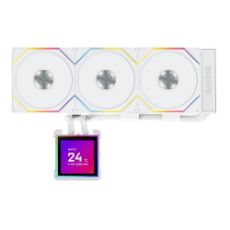 Εικόνα της Lian Li Hydroshift II LCD-S 360TL RGB Fans White G89.GHS2LCDS36TW.00