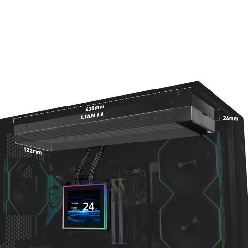 Εικόνα της Lian Li HydroShift II LCD-S 360N Fanless Black G89.GHS2LCDS36NB.00