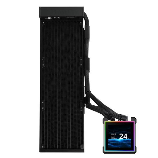 Εικόνα της Lian Li HydroShift II LCD-S 360N Fanless Black G89.GHS2LCDS36NB.00