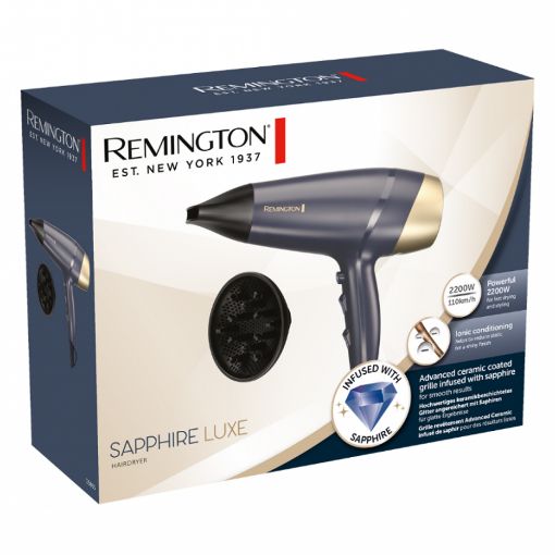 Εικόνα της Πιστολάκι Μαλλιών Remington D5805 Sapphire Luxe 2200W 45789560100