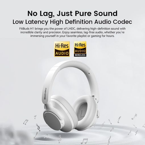 Εικόνα της Headphones Blackview FitBuds H1 Bluetooth Nebula White