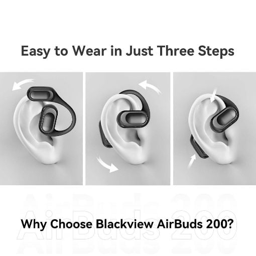 Εικόνα της Earbuds Blackview AirBuds 200 Beige White